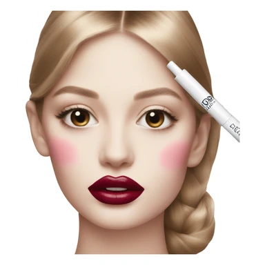 Dior lip gloss sticker