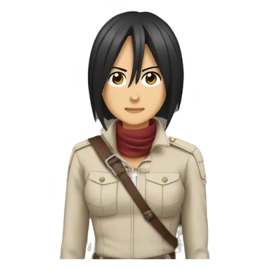 Mikasa Ackerman sticker