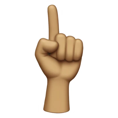 #1 fan foam finger sticker