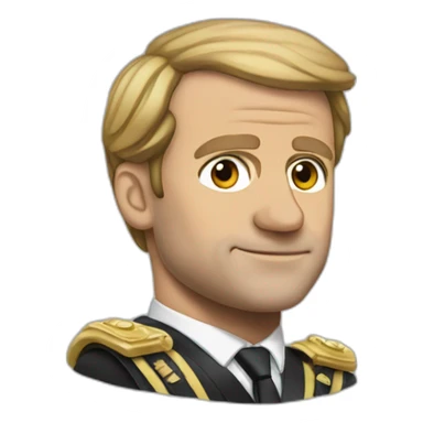 Justice macron sticker