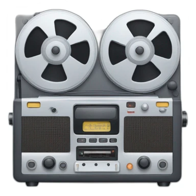 Tape recorder sticker