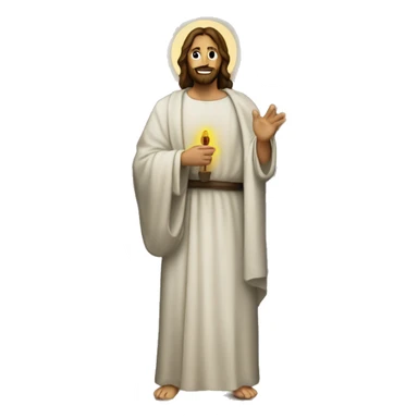 Un Jesucristo continuo e itinerante  sticker