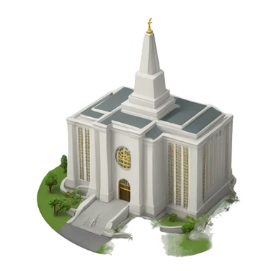 LDS Temple sticker