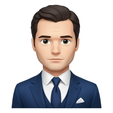 henry cavill in suit sticker
