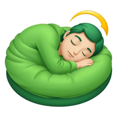 Make this emoji green 💤 sticker