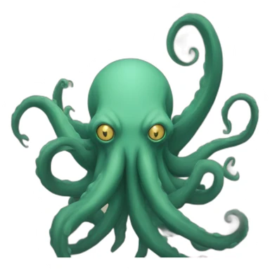 kraken with naruto sign sticker