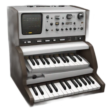 mellotron synth sticker