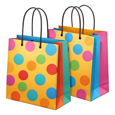 bolsas de compras sticker