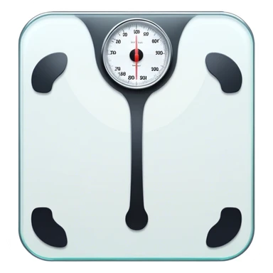 body weight scale  sticker