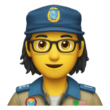 Un sac scout sticker