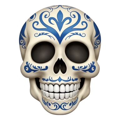 Greatful dead skull sticker