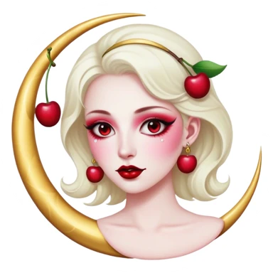 🌝🍒 sticker