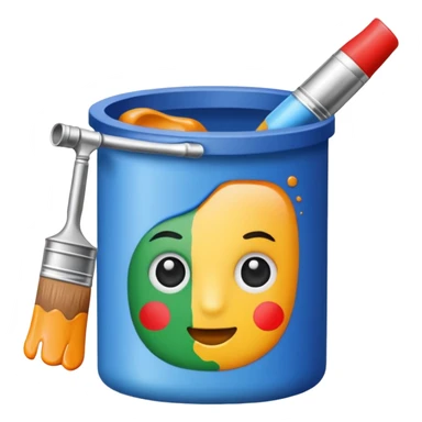 artist paint tube  sticker