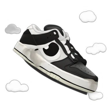 Dunk low panda sticker