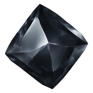 black crystal sticker