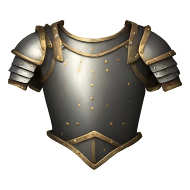 chest armour medieval sticker