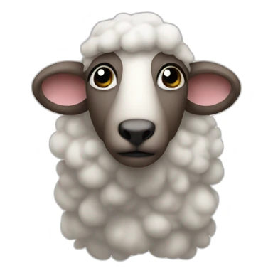 Mouton triste sticker