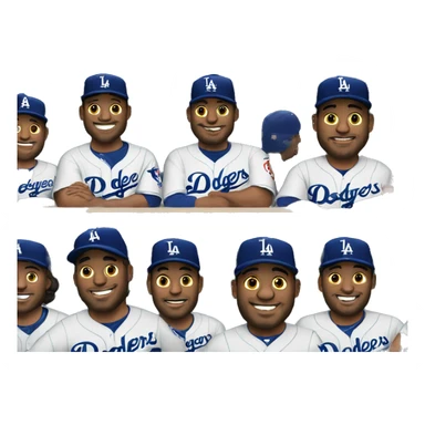 Los Angeles dodgers sticker