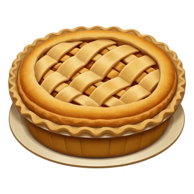 Apple pie sticker