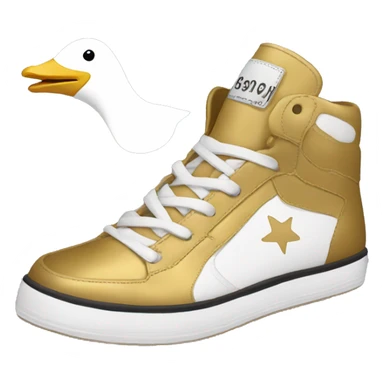Golden goose sneaker sticker