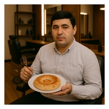 birinchidagi odamni yuziga 2 rasmdagi odamga uxshatib chizib bergin xuddu shunday non yen utirganini sticker