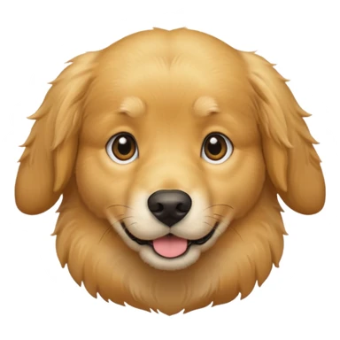 Golden retriver sticker