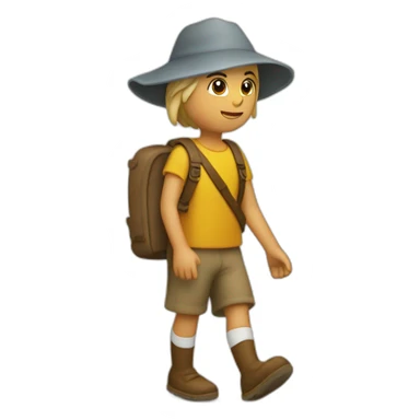 camino a casa  sticker