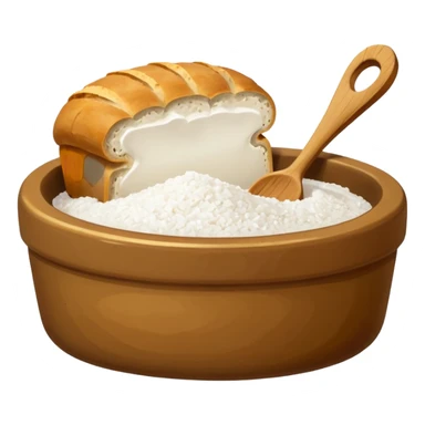  simple salt cellar and bread   sticker
