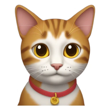 emoji le chat gelluck sticker