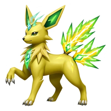 Zygarde-Electrike-Jolteon-Manectric-Fakémon-fusion, full body sticker