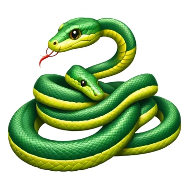snake crawling  sticker