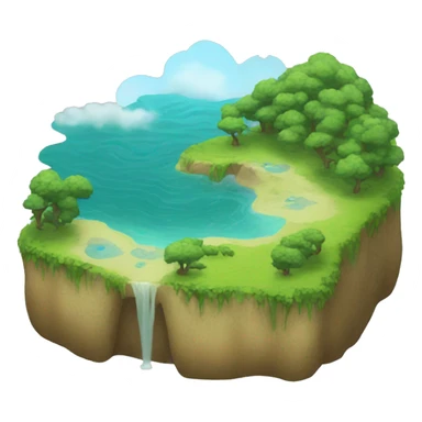 water and land like people sticker