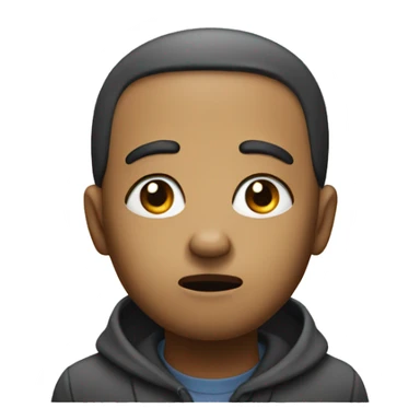 begging and pleading face sticker