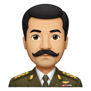 Saddam Hussien sticker