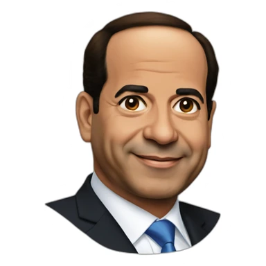 Abdel Fattah El-Sisi sticker