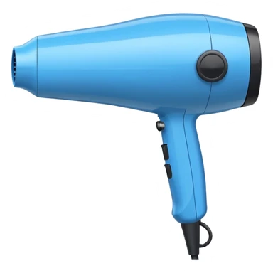 hair dryer sticker