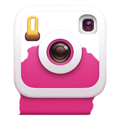 Instagram 2025 logo pink sticker