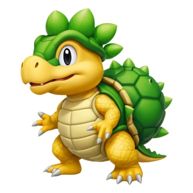 Green Koopa Troopa sticker