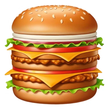 Whopper, whopper, whopper, whopper, chicken, double triple whopper sticker