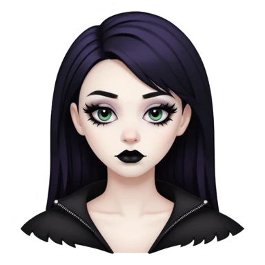 Goth femboy sticker