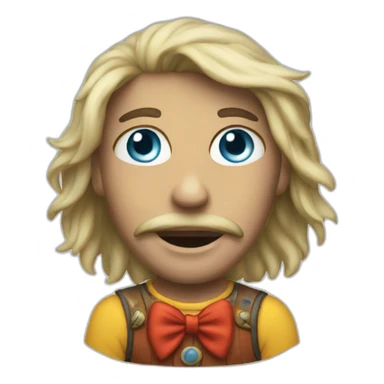 A digital circus sticker