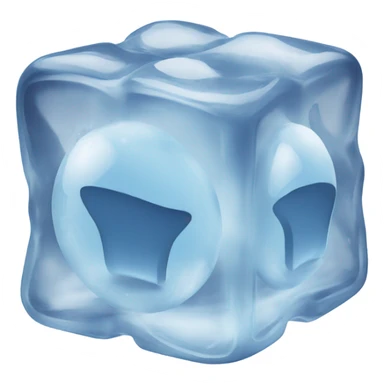 frutiger areo ice cubes sticker