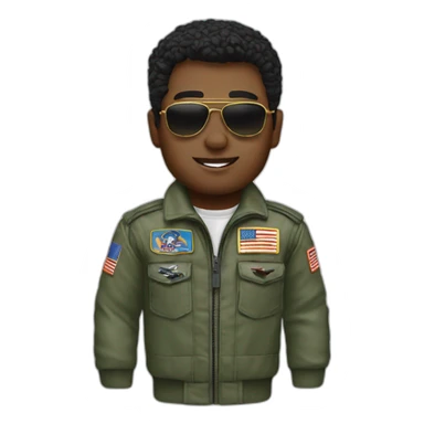 Top gun sticker