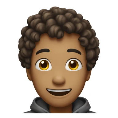 Feeling the pain and smiling outside sticker