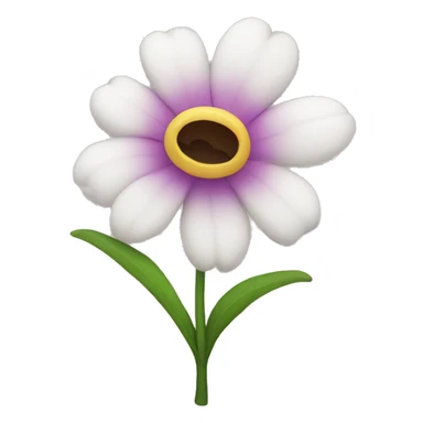 Flower sticker