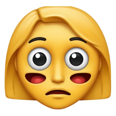 Make a distorted face sticker