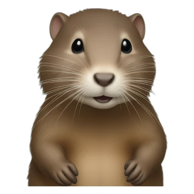 elon muskrat sticker