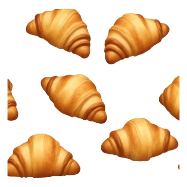 French Canadian croissant  sticker