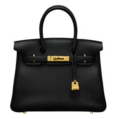 Hermes bag black sticker