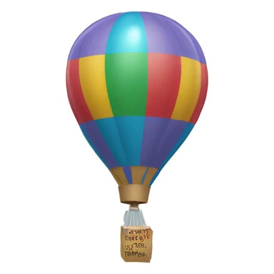 The text "freeborder" on the balloon. sticker